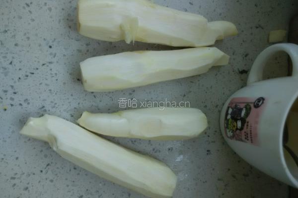 土豆炖茭白的做法图解2