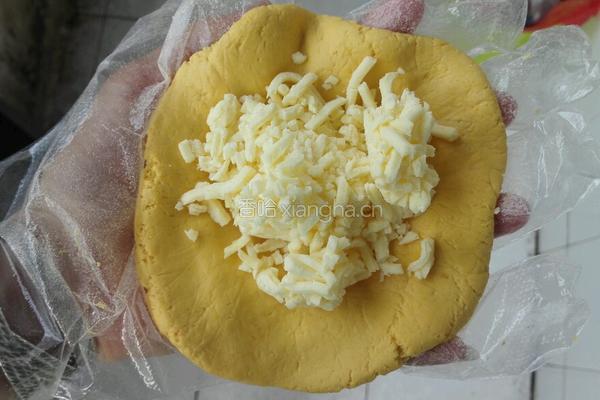 奶酪南瓜饼的做法图解7