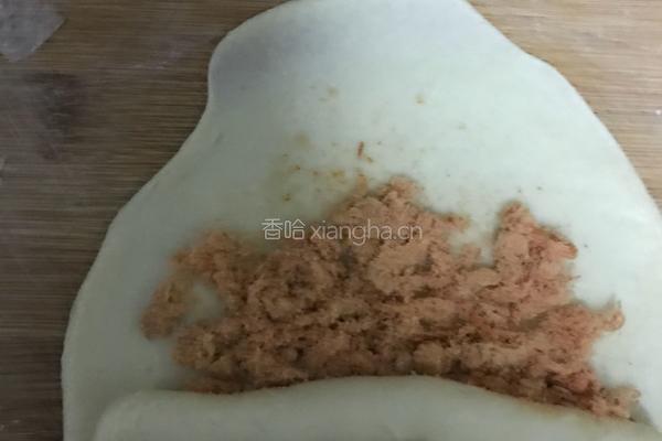 芝士香肠培根包、芝士肉松包的做法图解8