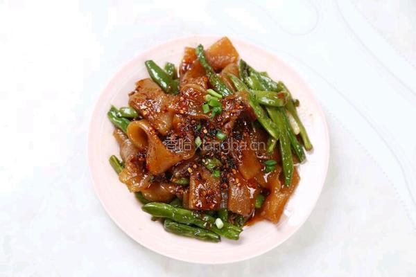 豆角烧川粉的做法图解19