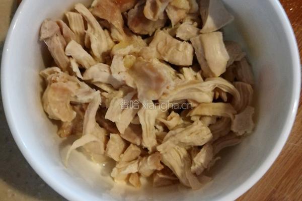 减肥鸡肉沙拉的做法图解1