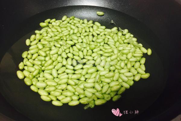 毛豆虾仁的做法图解3