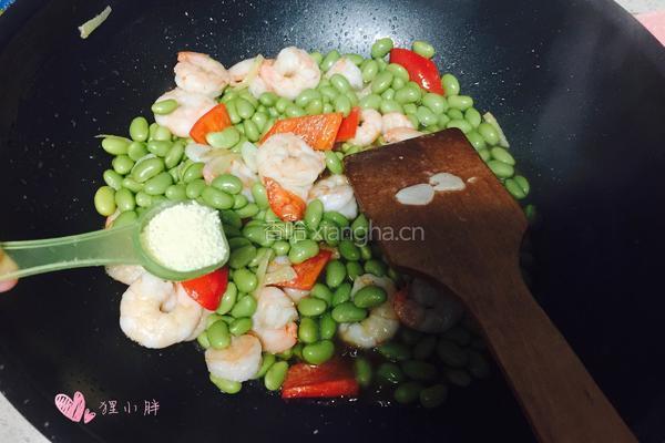 毛豆虾仁的做法图解11