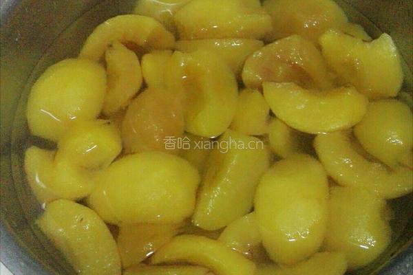 黄桃罐头的做法图解6