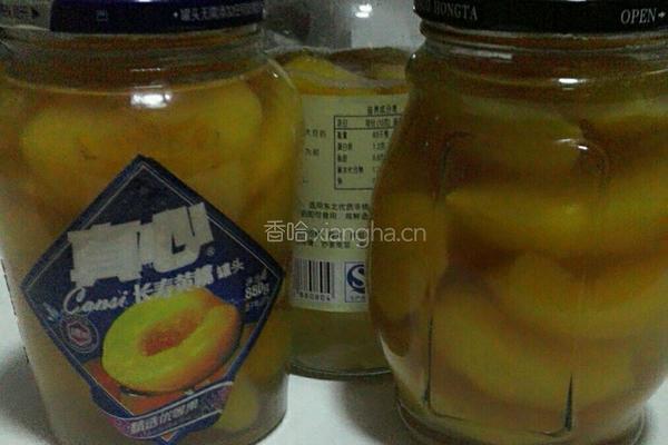 黄桃罐头的做法图解8