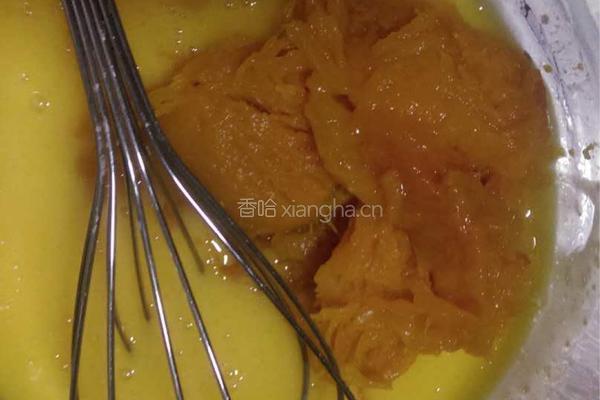 南瓜戚风的做法图解4