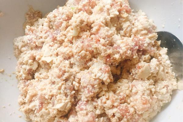 豆腐肉丸的做法图解4