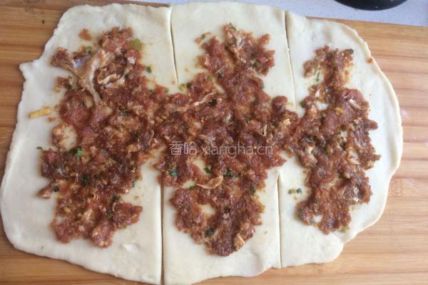 葱香千层肉饼的做法图解6