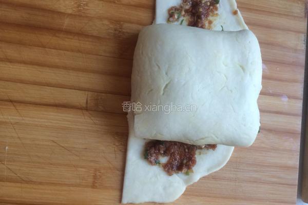 葱香千层肉饼的做法图解9