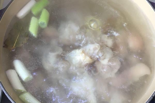 白芸豆蹄花捞饭的做法图解4