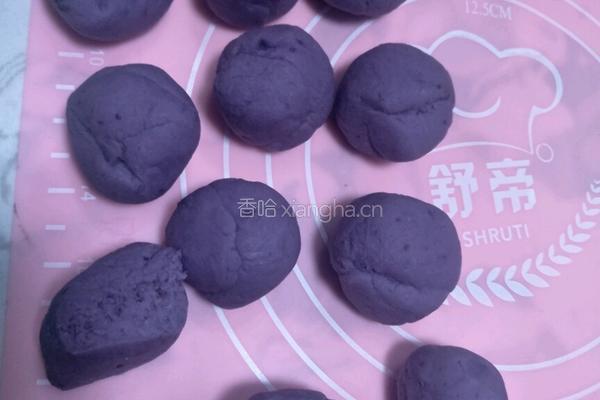 糯米紫薯糕的做法图解9