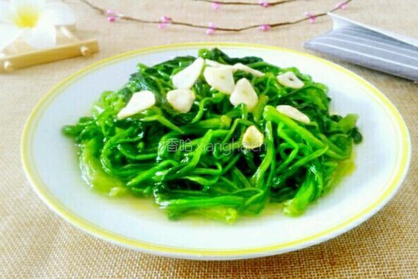 蒜香菠菜的做法图解11