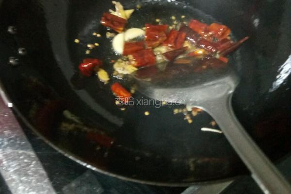 双椒四季豆的做法图解4