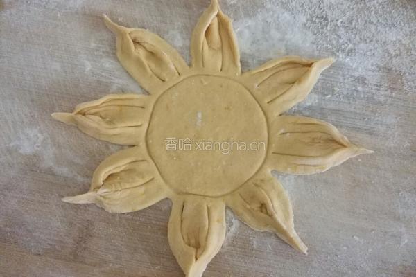 向日葵包子的做法图解17