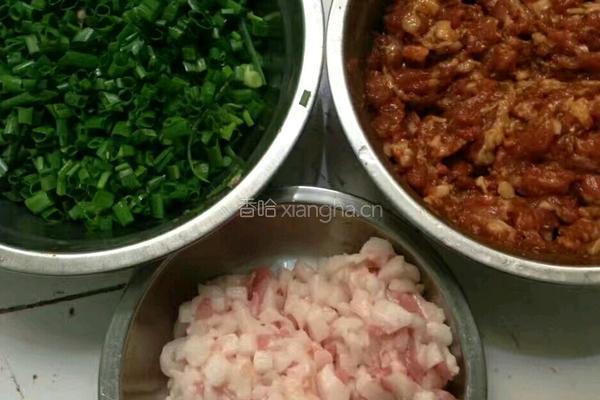 香葱猪肉包的做法图解3