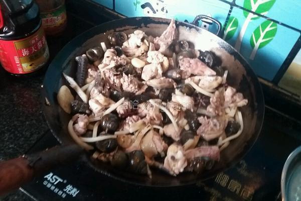 螺丝鸡的做法图解3