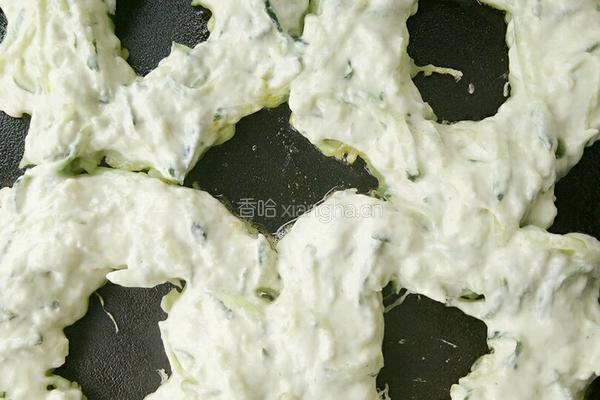 黄瓜鸡蛋饼的做法图解6