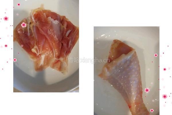 减肥鸡腿肉沙拉的做法图解1