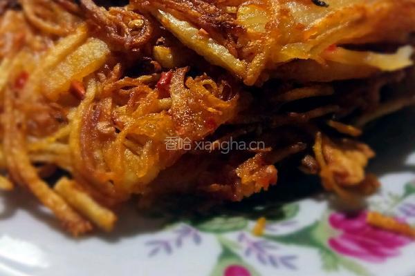 土豆丝饼的做法图解6