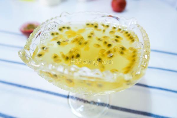 百香果蜂蜜水的做法图解5