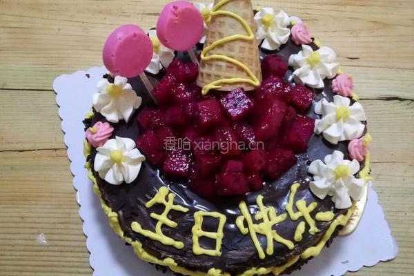 红丝绒蛋糕胚8寸的做法图解11