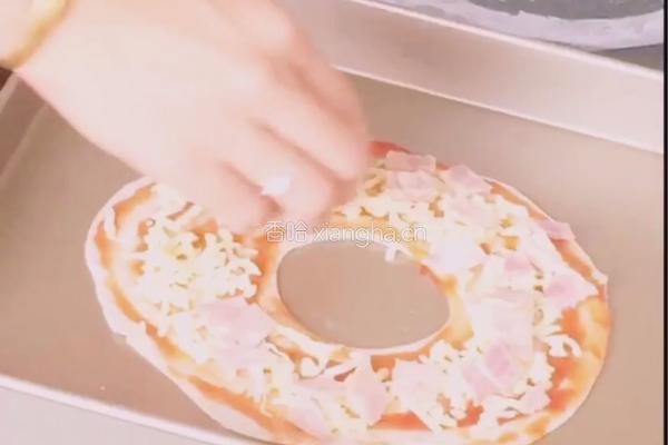 快手培根披萨的做法图解6