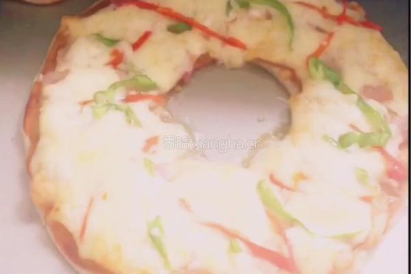 快手培根披萨的做法图解10