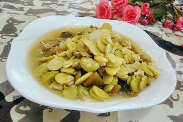 蚕豆酸菜汤的做法图解7