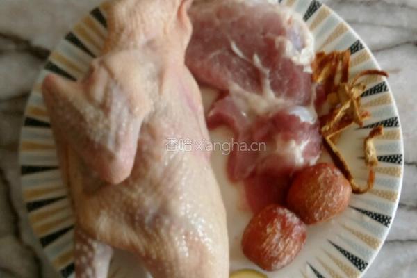 鸽子绿豆汤的做法图解1