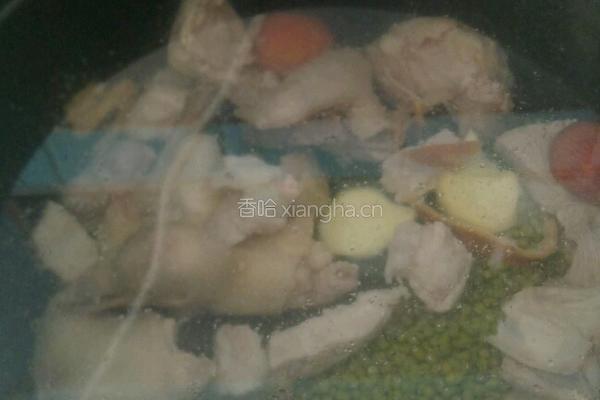 鸽子绿豆汤的做法图解6