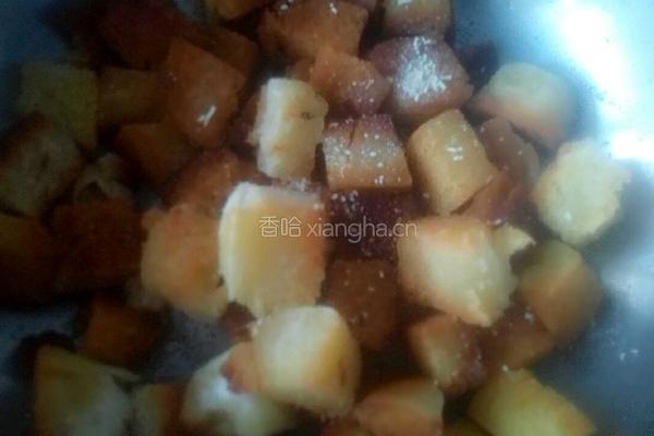 (跟香哈学做菜）这个更丑……孜然馒头块的做法图解3