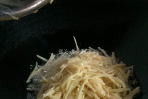 香煎土豆丝饼的做法图解4