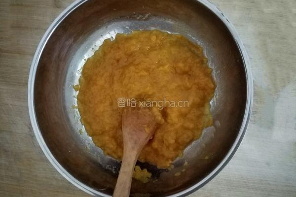 南瓜包子的做法图解3