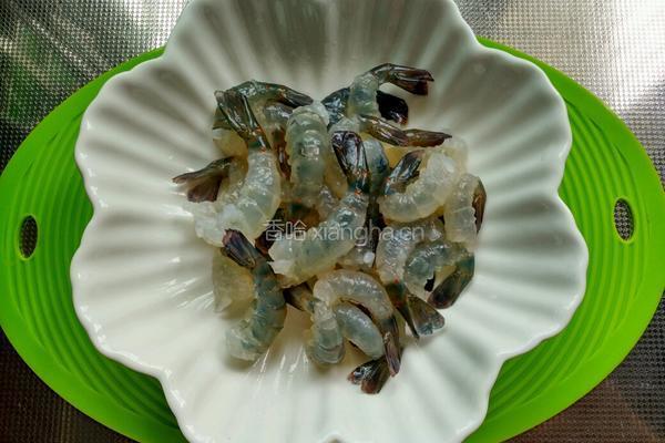 芦笋炒虾球的做法图解3