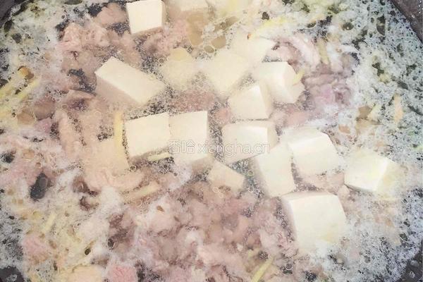 瘦肉豆腐汤的做法图解6