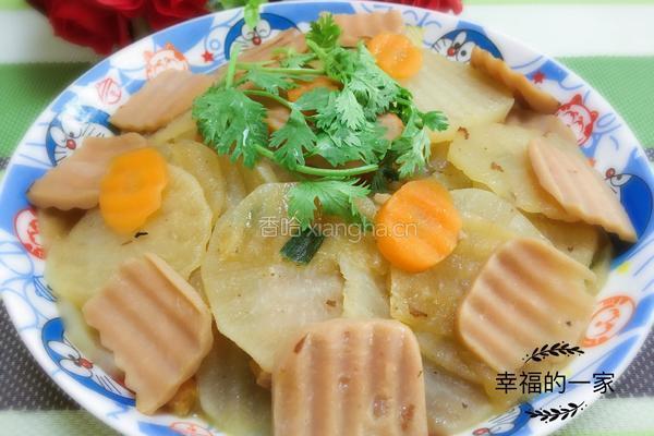 方腿烩萝卜的做法图解5