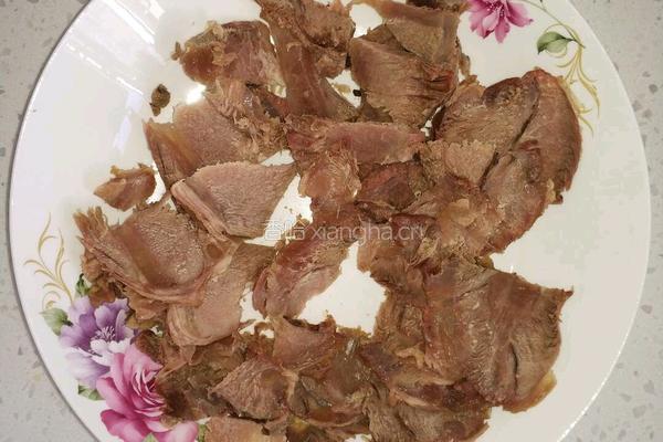 小白菜回勺牛肉的做法图解4