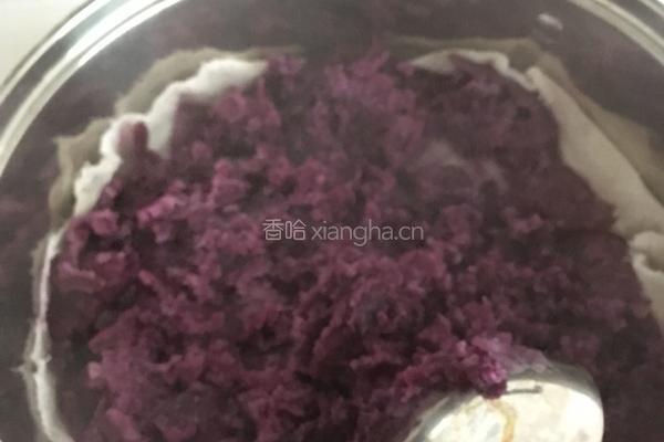 紫薯饼的做法图解1
