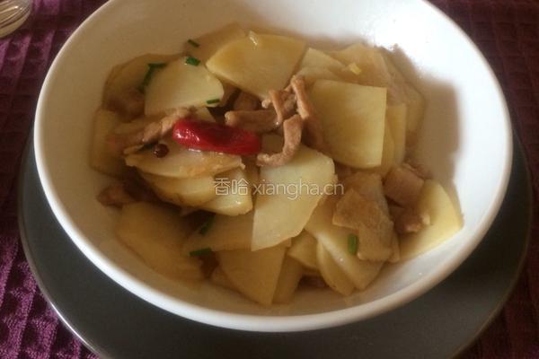 家常土豆片 的做法图解6
