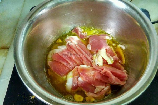 豆角炖肉的做法图解6
