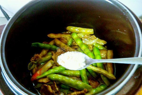 豆角炖肉的做法图解10