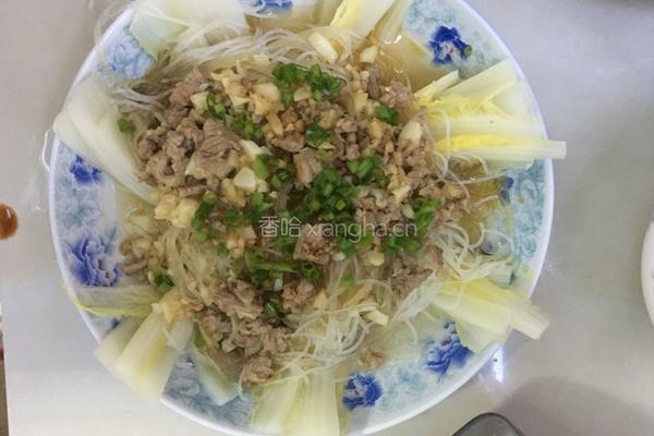 蒜蓉粉丝娃娃菜