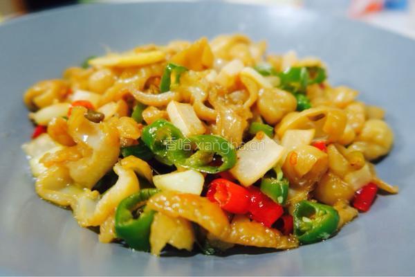 酸辣肥肠的做法图解10