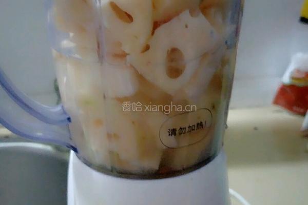 藕梨汁的做法图解4