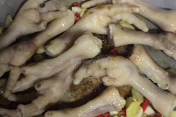 蜜汁酱香鸡爪的做法图解6