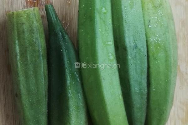 瑶柱蒜泥拌秋葵的做法图解4