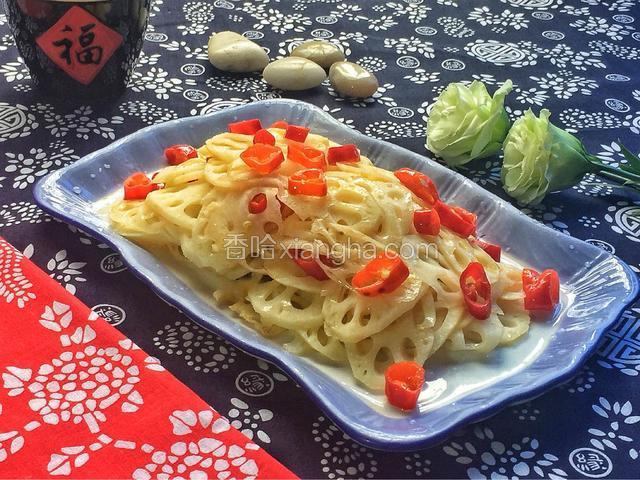 醋溜藕片