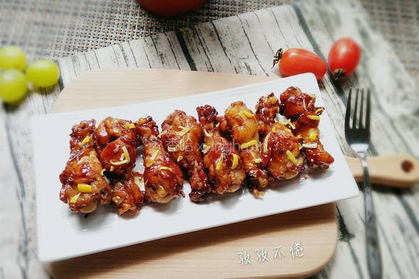 柠香可乐鸡翅根