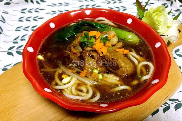 酱香排骨面的做法图解8