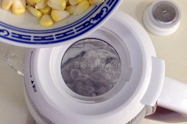 玉米圆子甜酒酿的做法图解3